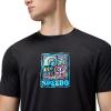 imageSpeedo Mens Uv Swim Shirt Graphic Short Sleeve TeeStamp Anthracite