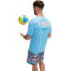imageSpeedo Mens Uv Swim Shirt Graphic Short Sleeve TeeTranquil Blue