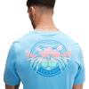 imageSpeedo Mens Uv Swim Shirt Graphic Short Sleeve TeeTranquil Blue