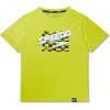 imageSpeedo Boys Uv Swim Shirt Short Sleeve Tee GraphicBitter Lime