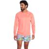 imageSpeedo Mens Uv Swim Shirt Long Sleeve Fitness RashguardCupid Coral