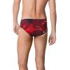 imageSpeedo Mens Caged Out Brief Endurance SwimsuitFusion RedWhiteBlue