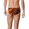 imageSpeedo Mens Caged Out Brief Endurance SwimsuitFusion Speedo Orange