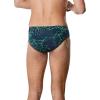 imageSpeedo Mens Caged Out Brief Endurance SwimsuitGalactic BlueGreen