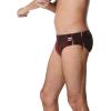 imageSpeedo Mens Caged Out Brief Endurance SwimsuitSolar Speedo Red