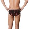 imageSpeedo Mens Caged Out Brief Endurance SwimsuitSolar Speedo Red
