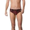 imageSpeedo Mens Caged Out Brief Endurance SwimsuitSolar Speedo Red