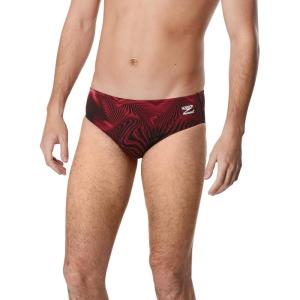 imageSpeedo Mens Caged Out Brief Endurance SwimsuitFusion Speedo Maroon