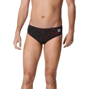 imageSpeedo Mens Caged Out Brief Endurance SwimsuitGalactic Speedo Maroon