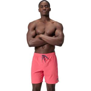 imageSpeedo Mens Swim Trunk Mid Length Redondo Solid2024 Coral Sands