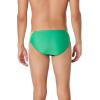 imageSpeedo Mens Standard Swimsuit Brief Eco Prolt Solid AdultSplice Team NavyBright Green