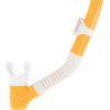 imageSpeedo UnisexAdult Swim Snorkel Dive Mask AntiFog with Nose Cover Adventure Series MSF OrioleClear SmallMedium