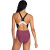 imageSpeedo Womens Swimsuit One Piece Creora Highclo Quantum Splice High Cut SolidFandango Pink
