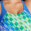 imageSpeedo Womens Swimsuit One Piece Creora Highclo Quantum Splice High Cut SolidSevres Blue