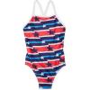 imageSpeedo Womens Swimsuit One Piece Endurance The One Printed Team ColorsRad whiteblue