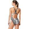 imageSpeedo Womens Swimsuit One Piece Prolt Super Pro Printed Adult Team ColorsModern Speedo Black