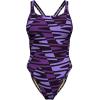 imageSpeedo Womens Swimsuit One Piece Prolt Super Pro Printed Adult Team ColorsTeam Purple