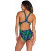 imageSpeedo Womens Swimsuit One Piece Prolt Super Pro Printed Adult Team ColorsTeam Royal BlueBright Green