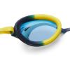 imageSpeedo unisexadult Swim Goggles Vanquisher Extended ViewMirrored Navy YellowAmberGold