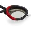 imageSpeedo unisexadult Swim Goggles Vanquisher Extended ViewMirrored Red BlackSmokeGrey