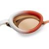 imageSpeedo unisexadult Swim Goggles Vanquisher Extended ViewMirrored White OrangeSmokeGrey