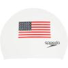 imageSpeedo Unisex Swim Cap LatexFlag White