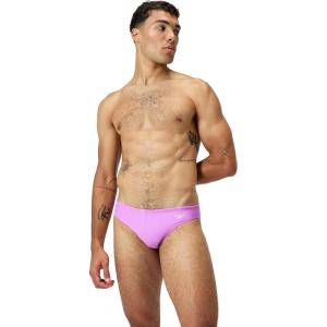 imageSpeedo Mens Swimsuit Brief PowerFlex Eco SolarNeon Violet