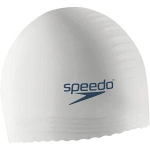 imageSpeedo Unisex Swim Cap LatexWhite