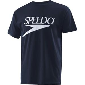 imageSpeedo UnisexAdult Tshirt Short Sleeve Crew Neck VintageNew Speedo Navy