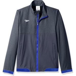 imageSpeedo Unisexchild Jacket Full Zip Tech Team Warm Up YouthSpeedo Blue