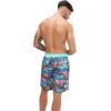 imageSpeedo Mens Swim Trunk Knee Length Boardshort Bondi PrintedCoin Grey