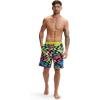 imageSpeedo Mens Swim Trunk Knee Length Boardshort Bondi PrintedRadiante Red
