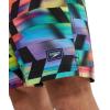 imageSpeedo Mens Swim Trunk Knee Length Boardshort Bondi PrintedRadiante Red