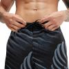 imageSpeedo Mens Swim Trunk Knee Length Boardshort Bondi PrintedRock Grey