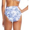 imageSpeedo Womens Swimsuit Bottom Bikini High WaistCerulean Blue