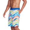 imageSpeedo Mens Swim Trunk Knee Length Boardshort Bondi PrintedBitter Lime