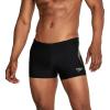 imageSpeedo Mens Swimsuit Square Leg SpliceBlack