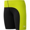 imageSpeedo Boys Swimsuit Jammer Begin to Swim SolidBlock Hyper Yellow