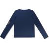 imageSpeedo Boys UV Swim Shirt Long Sleeve Tee GraphicPeacoat