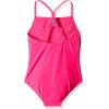 imageSpeedo Girls Swimsuit One Piece Thin StrapsHeather Pink