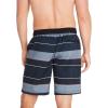 imageSpeedo Mens Swim Trunk Knee Length Boardshort Bondi Printed20 Circuit Stripe