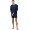 imageSpeedo Mens Uv Swim Shirt Graphic Long Sleeve TeeOmbre Landscape Peacoat