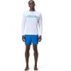 imageSpeedo Mens Uv Swim Shirt Graphic Long Sleeve TeeTiki Landscape Bright White