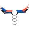 imageSpeedo UnisexChild Swim Goggles Vanquisher 20 JuniorMirrored Fiery Coral BlueSmokeIris