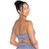 imageSpeedo Womens Swimsuit Bikini Top Adjustable Square NeckCerulean Blue