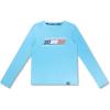 imageSpeedo Boys UV Swim Shirt Long Sleeve Tee GraphicTranquil Blue