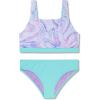 imageSpeedo Girls Swimsuit Two Piece Bikini SetArctic Glass