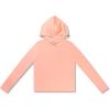 imageSpeedo Girls Uv Swim Shirt Long Sleeve RashguardHooded Disco Peach