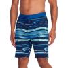 imageSpeedo Mens Swim Trunk Knee Length Boardshort Bondi Printed20 Avenue Stripe