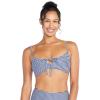 imageSpeedo Womens Swimsuit Bikini Top Adjustable Square NeckCerulean Blue